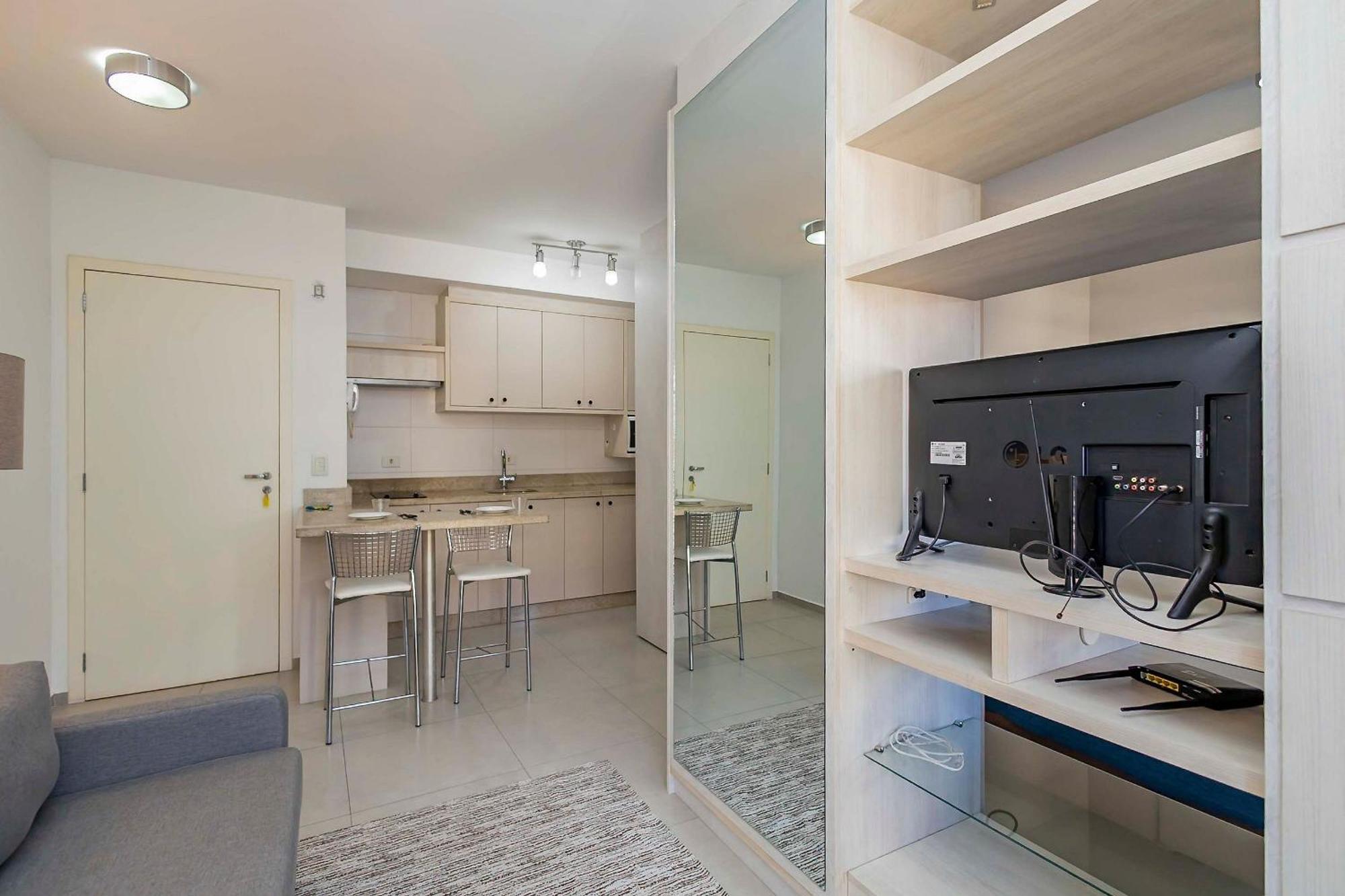 Apto Em Frente Ao Shopping Com Piscina Aquecida Apartamento *